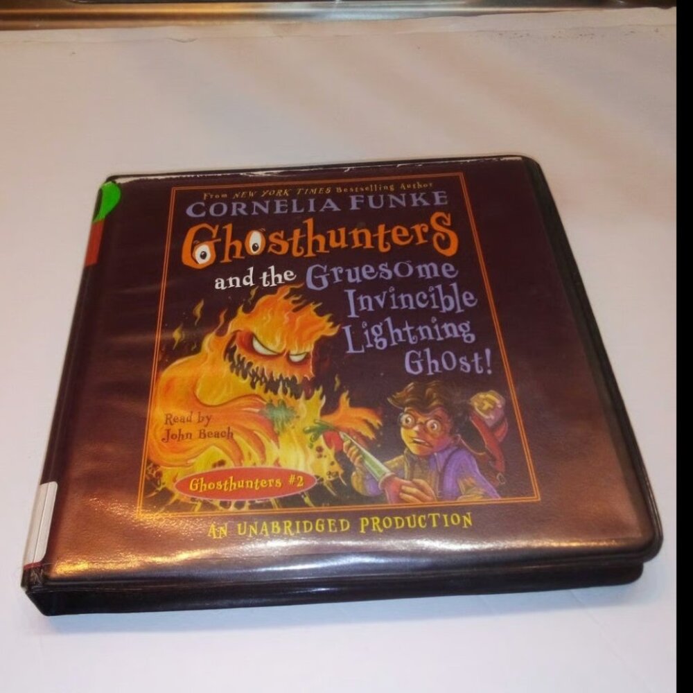 Ghosthunters and Gruesome Invincible Lightning Ghost Cornelia Funke audiobook